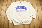 Vintage 1990s Mather Champion Crewneck Sweater