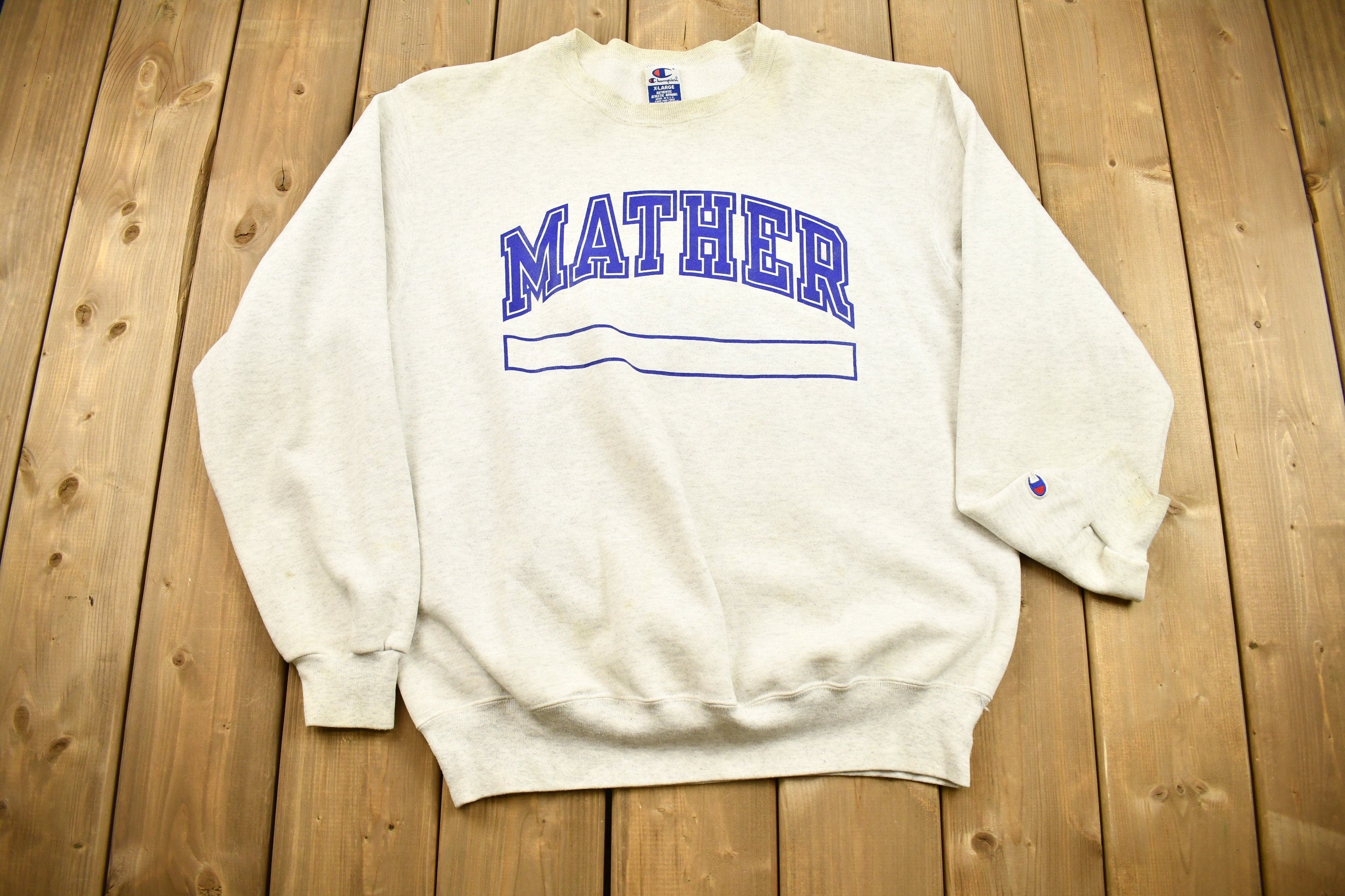 Vintage 1990s Mather Champion Crewneck Sweater