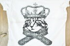 Women Vintage Vigoss Y2K Cat Queen T-Shirt