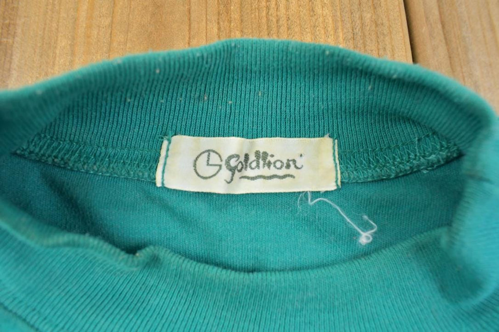 Vintage 1990s Gold Lion Plain Long Sleeve Shirt