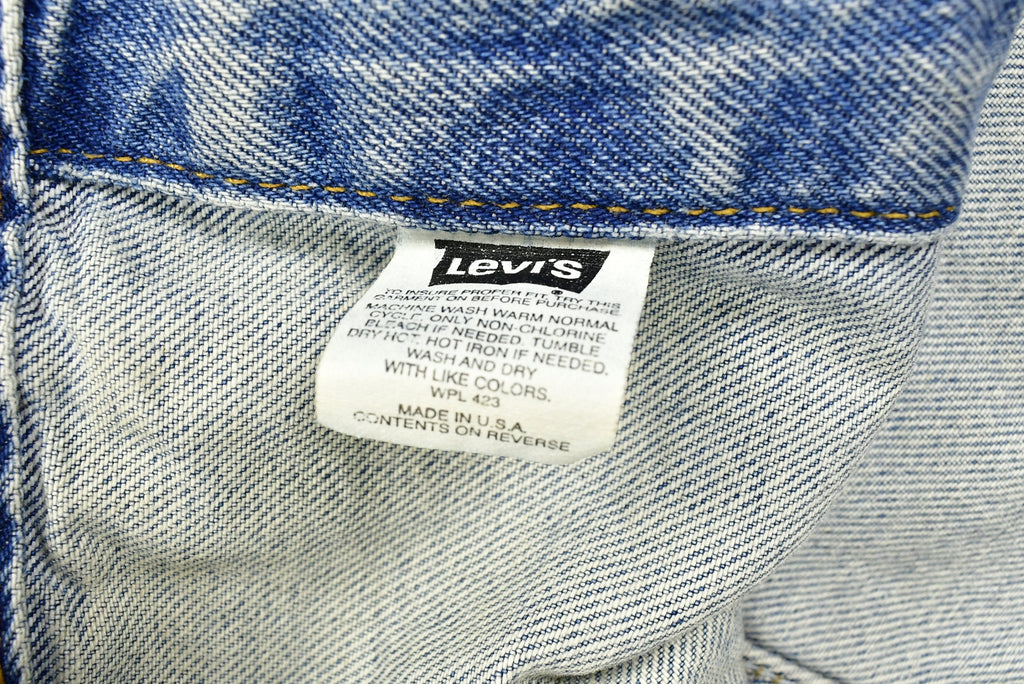 Vintage 1990s Levi's Distressed Denim Jean Jacket
