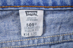 Vintage 1990s Levi's 505 Red Tab Jeans Size 32 x 31