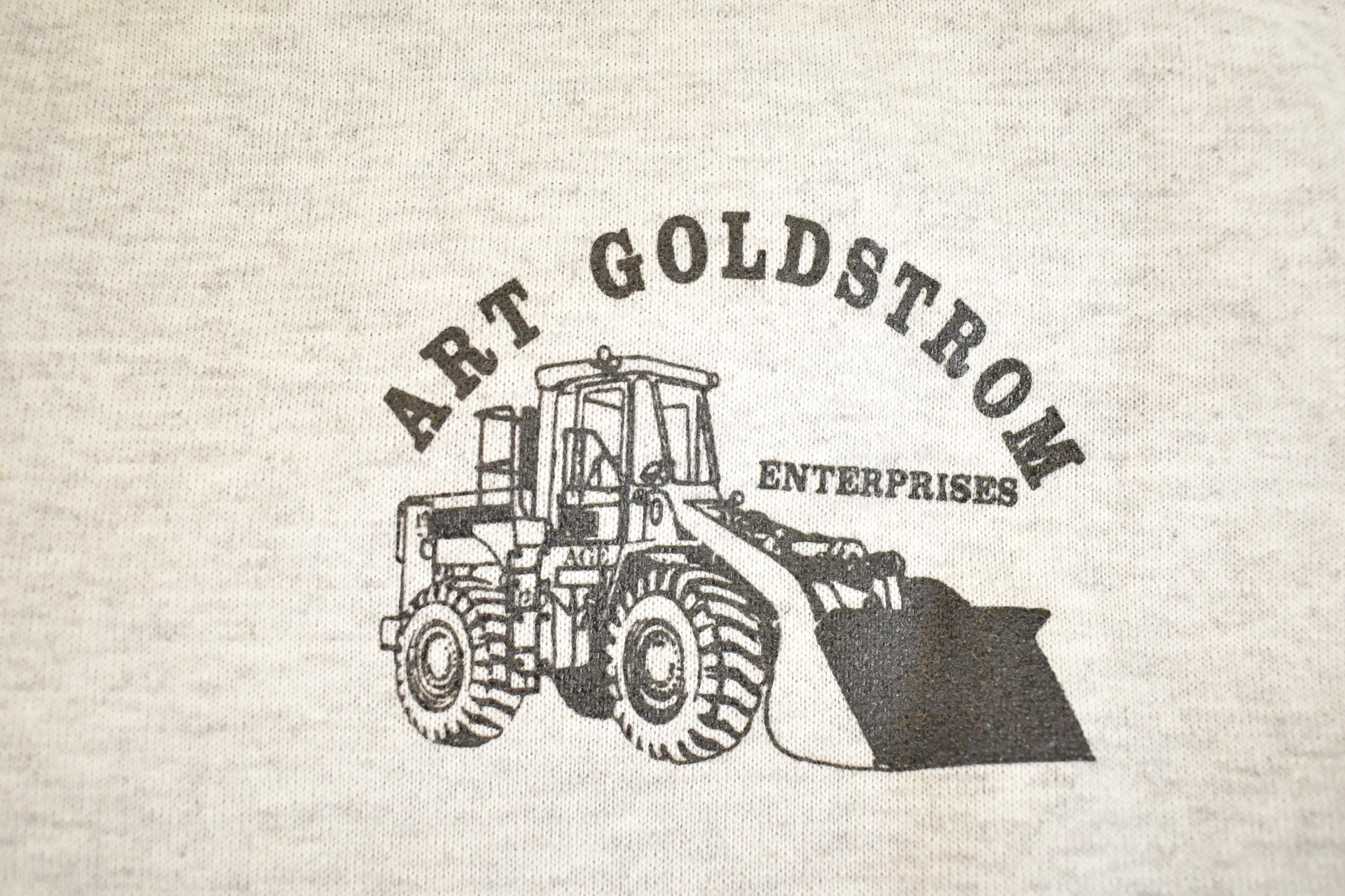 Vintage 1990s Art Goldstrom Souvenir Snap Button Lined Sweatshirt Men's XL /