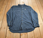 Vintage 1990s Carhartt Relaxed Fit Blank Button Up Shirt