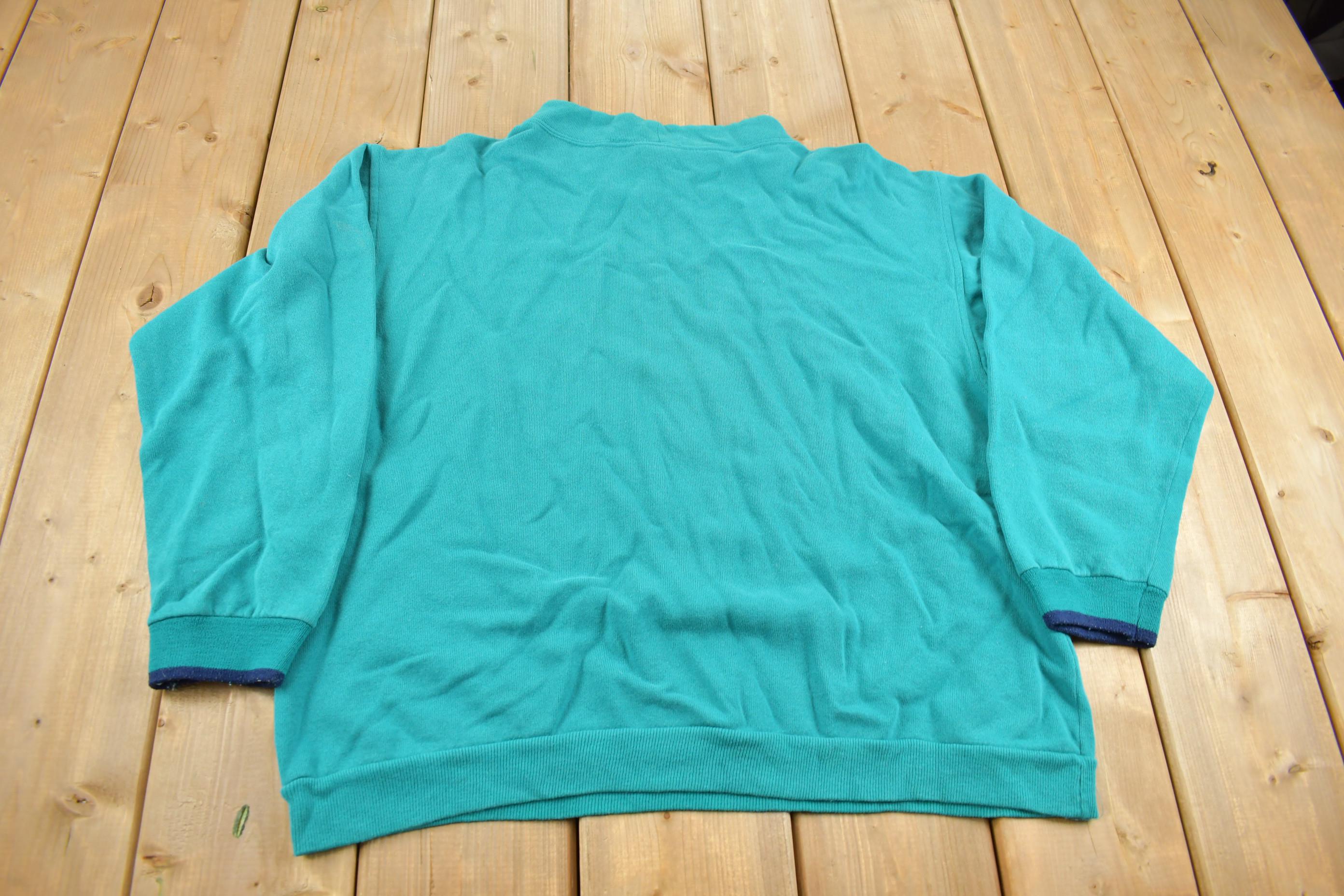 Vintage 1990s Blank Crewneck Sweatshirt Made In USA