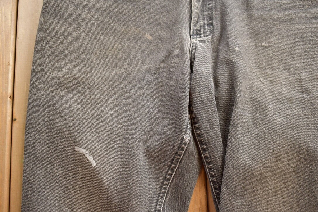 Vintage 1990's Lee Grey Jeans Size 33 x 28.5