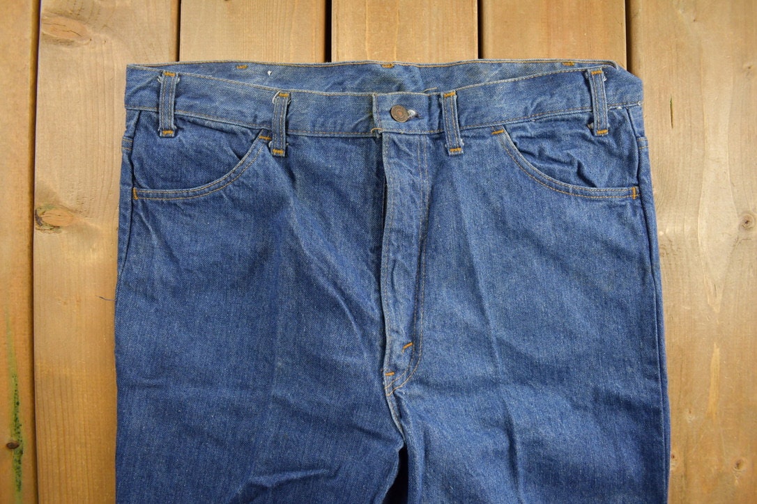 Vintage 1990s Levi's Orange Tab Jeans Size 36 x 31.5