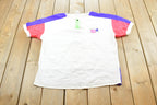 Vintage 1990s Bay Club Souvenir Active Henley Short Sleeve T-Shirt Mens L