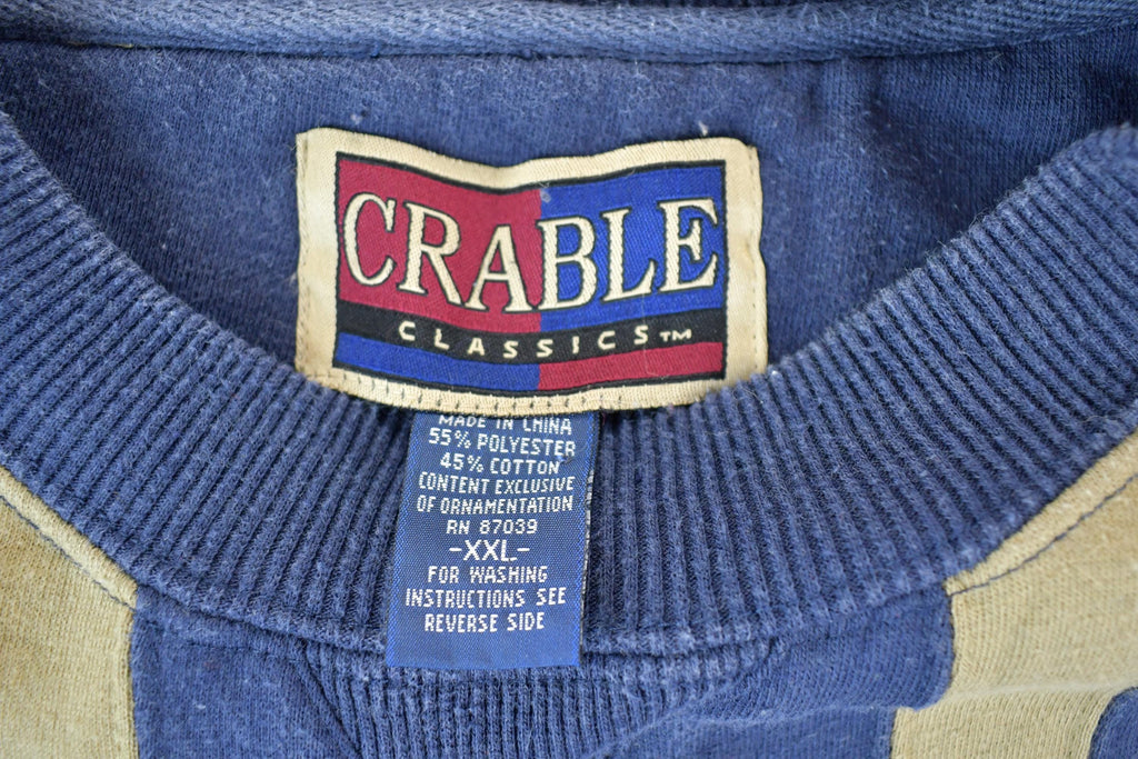 Vintage 1990s Crabble Classics Souvenir Crewneck Sweatshirt Made In USA