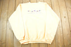 Vintage 1990s Cooler By The Lake Embroidered Fish Crewneck
