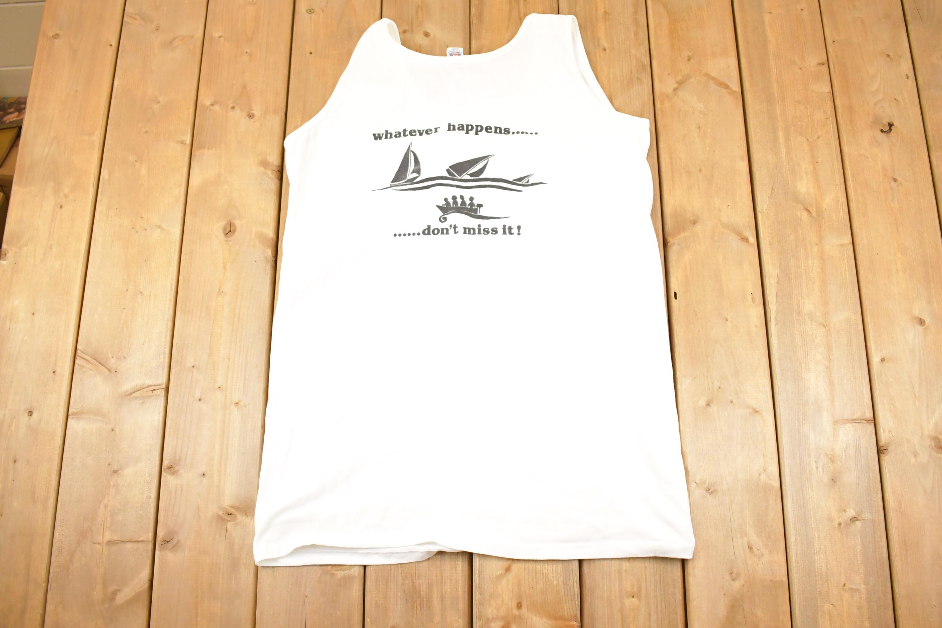 Vintage 1990s The Last Resort British Virgin Islands Tank Top Men's L