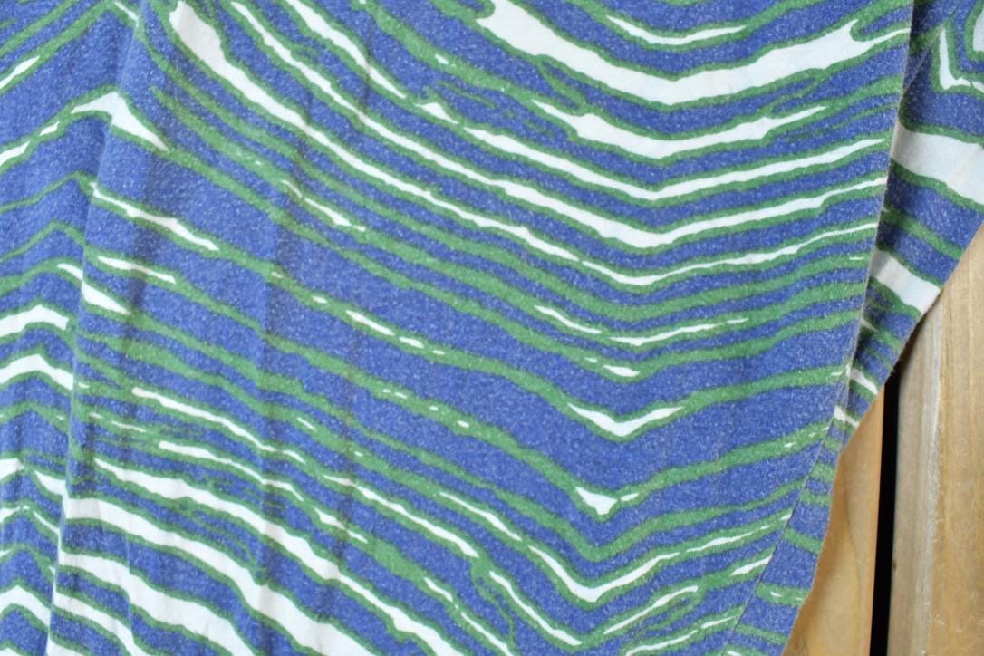 Vintage 1990s Zubaz Tiger Print Track Pants Size XL