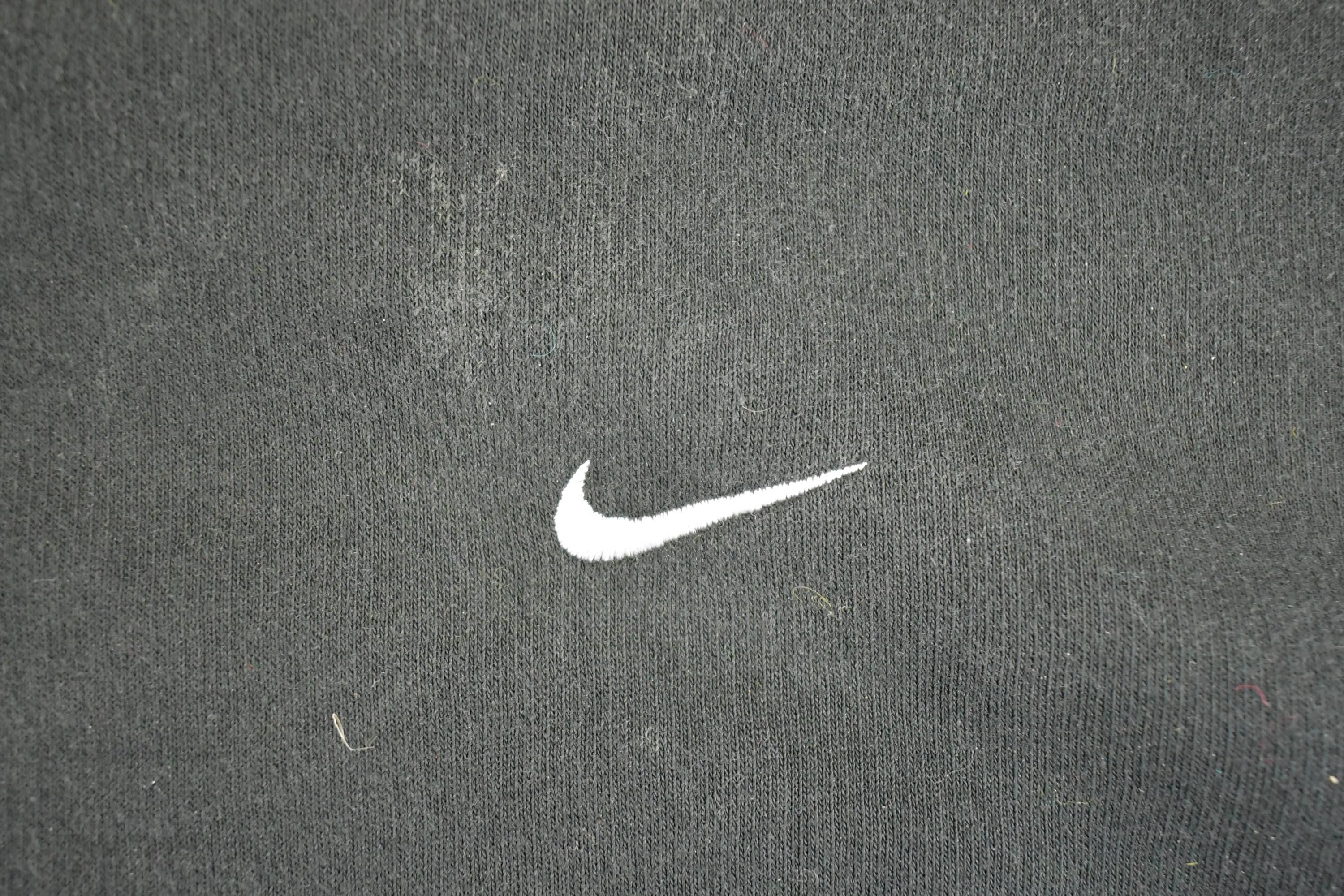 Vintage Y2K Nike Crewneck Sweatshirt Men's L / Swoosh Logo / Minimalist / Made in USA / 2000s Nike Sweater