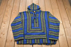 Vintage 1990s Mexican Blanket Hoodie