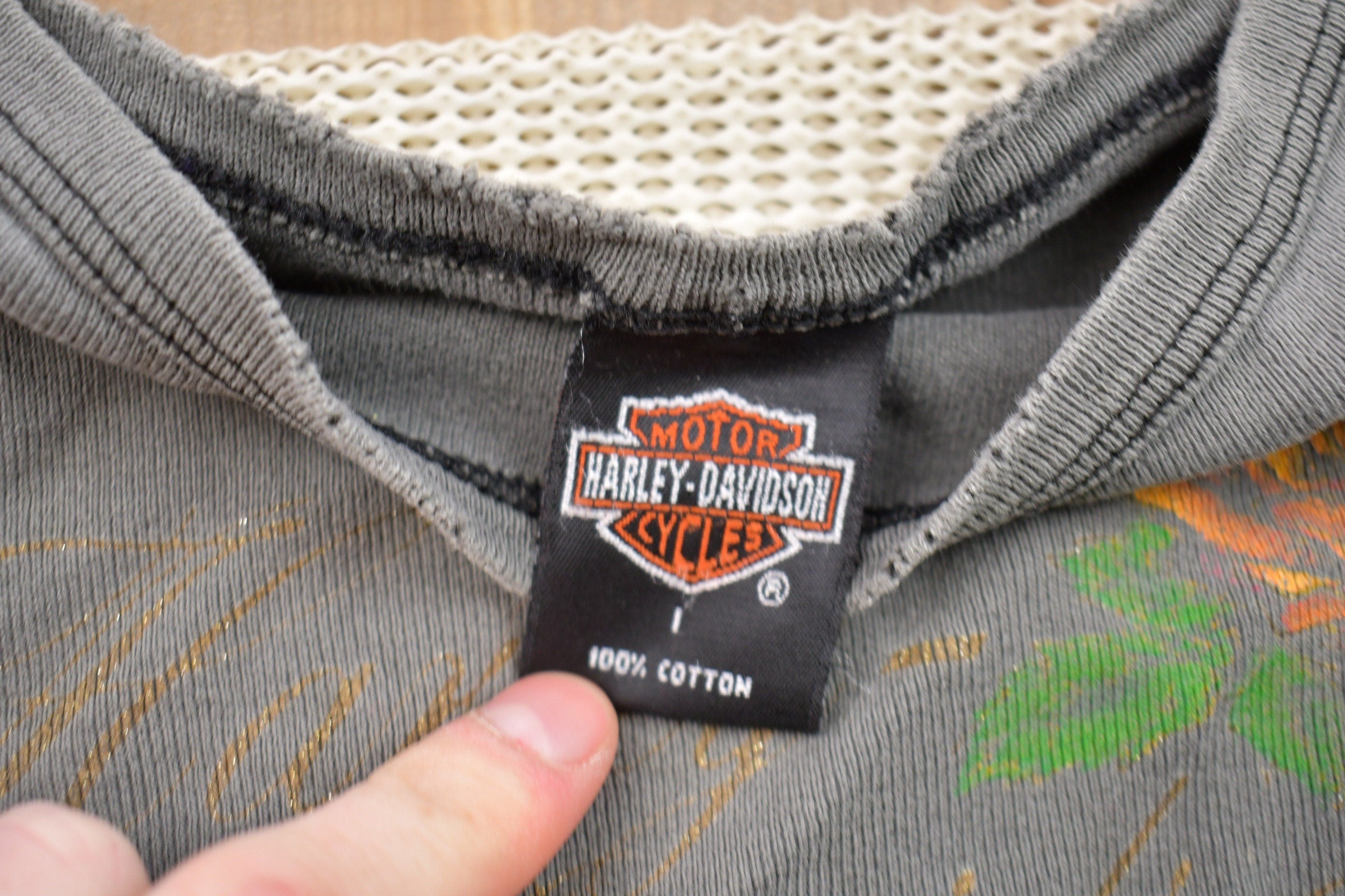Vintage 1990s Harley Davidson Graphic Tank Top