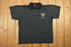 Vintage 1990s Black Bahamas Souvenir Polo Shirt