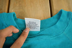 Vintage 1980s Hanes Her Way Raglan Crewneck Sweatshirt Women's 2XL