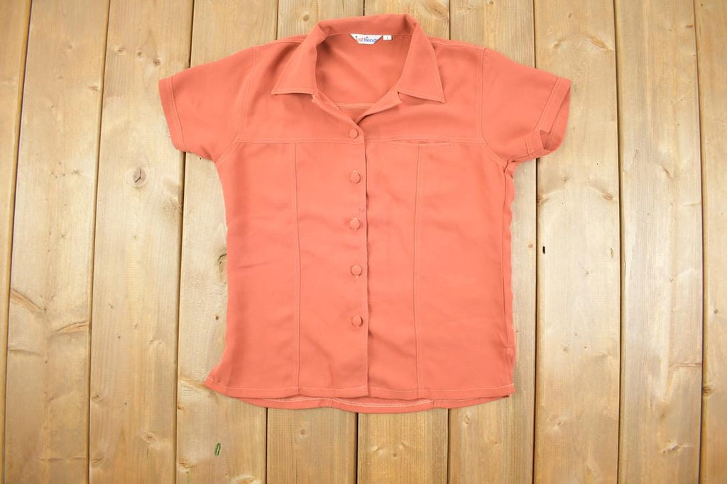 Vintage 1980s Just Friends Short Sleeve Button Up Shirt