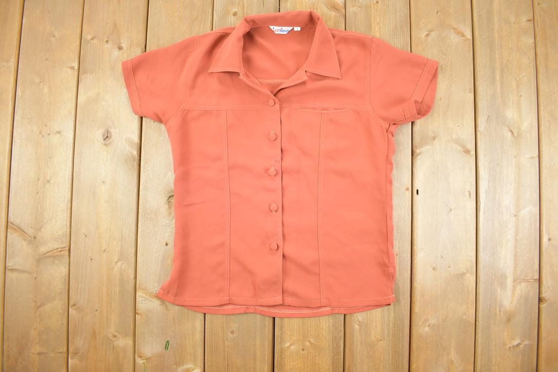 Vintage 1980s Just Friends Short Sleeve Button Up Shirt