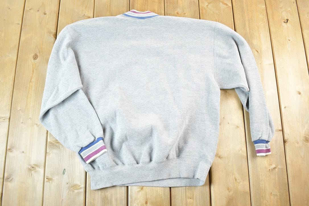 Vintage 1990s Buffalo Brew Pub Crewneck Sweatshirt Mens L
