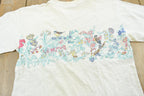 Vintage 1990s Northern Reflections Flowers Birds Graphic T-Shirt Mens L / Streetwear / Retro / Single Stitch / 90s Graphic Tee / Nature