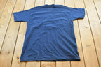 Vintage 1990s Boston Embroidered Sailboat T-Shirt Mens L