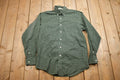 Vintage 1990s L.L. Bean Plaid Flannel Button Up Shirt