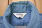 Vintage 1980s Five Brother Blank Button Up Shirt