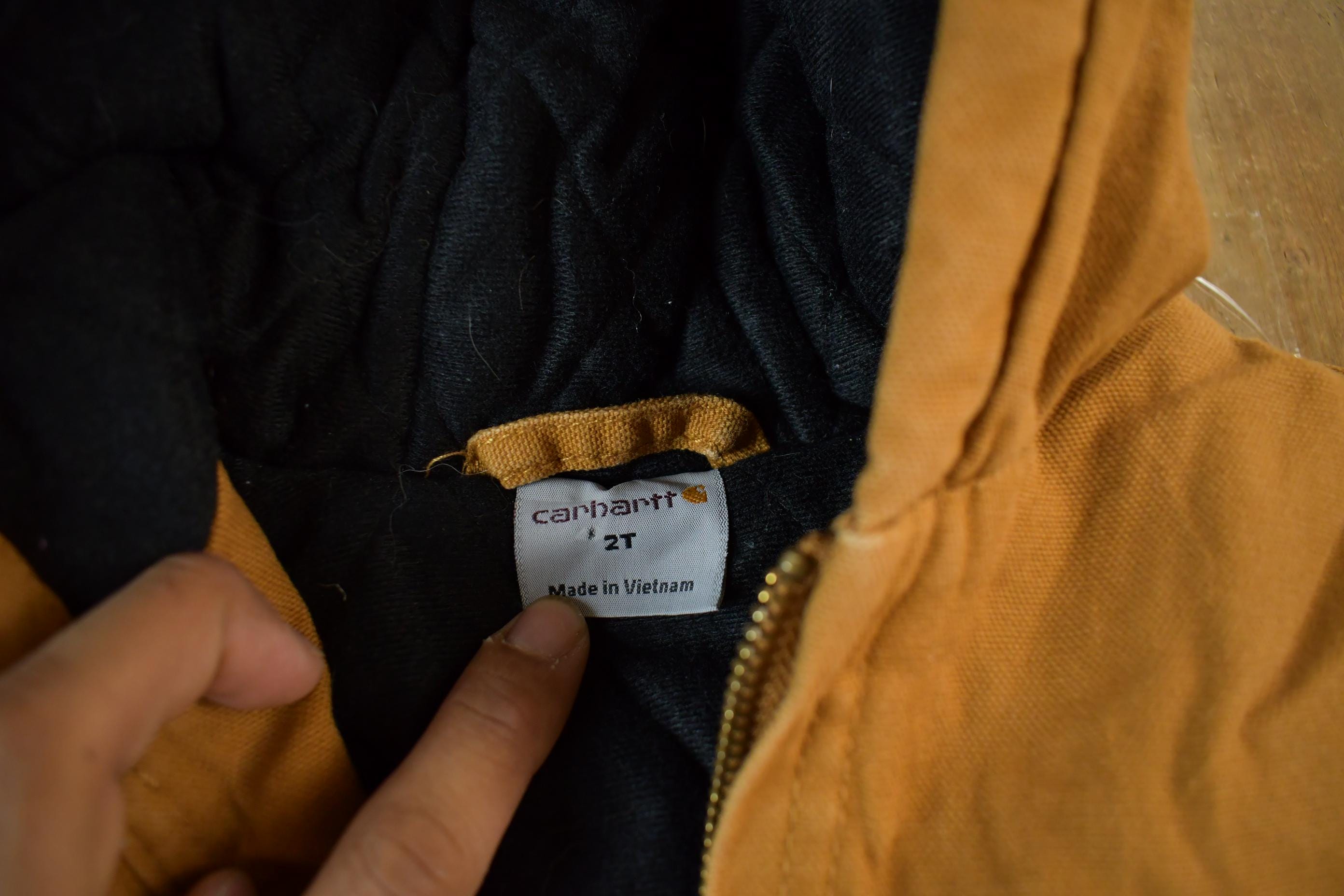 Vintage Y2K Carhartt Toddler Work Jacket Size 2T