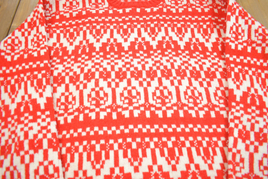 Vintage 1980s John Ashford Knit Crewneck Sweater