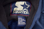 Vintage 1990s Starter Blank Blue Hoodie