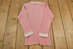 Vintage 1970s Kmart Thermal Crewneck Sweatshirt Made In USA