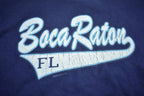 Vintage 1980s Boca Raton Florida Travel Crewneck Sweatshirt Made In USA