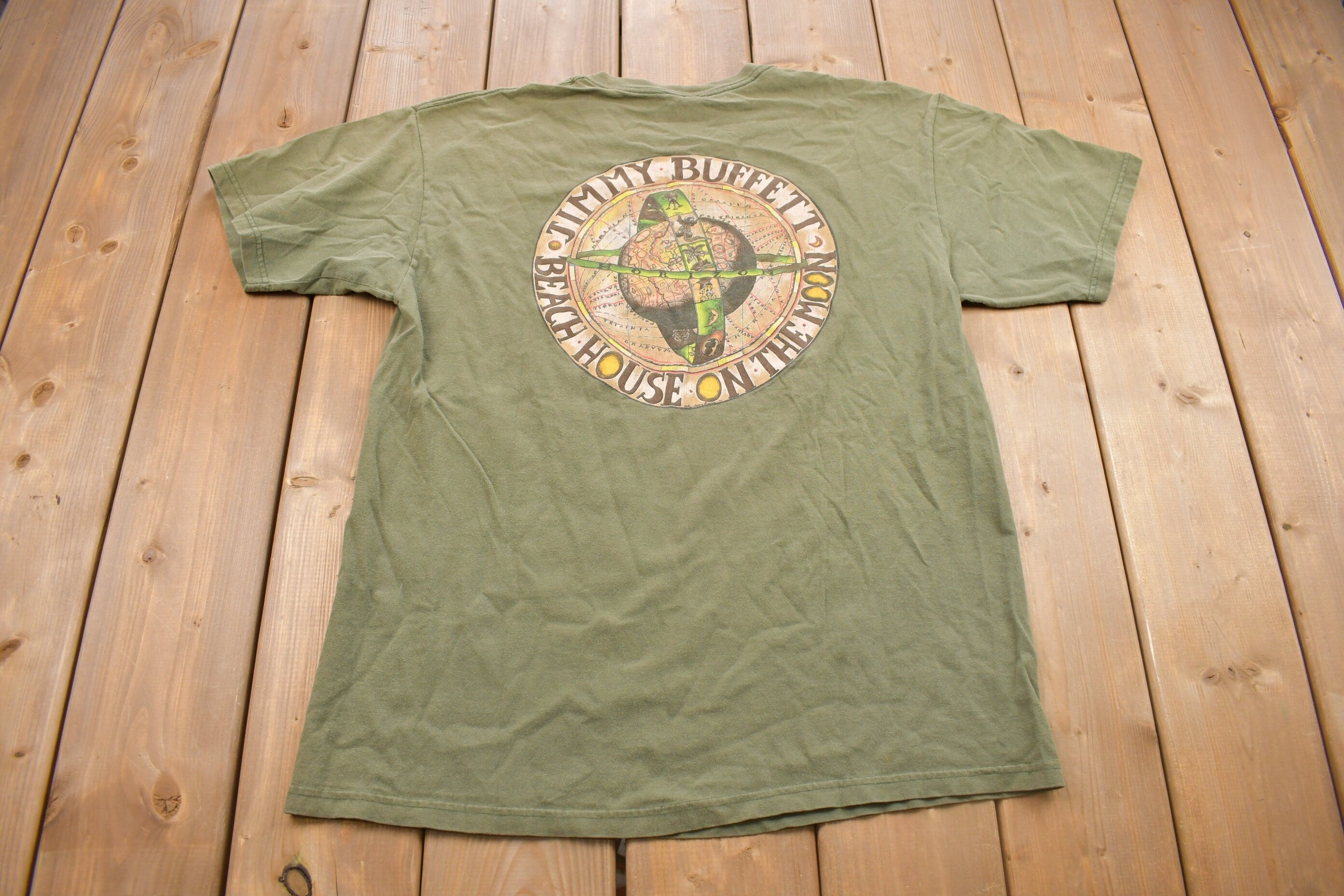 Vintage 1999 Jimmy Buffet Local Crew Graphic T Shirt