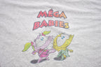 Vintage 1990s Mega babies TV Show Graphic T-Shirt