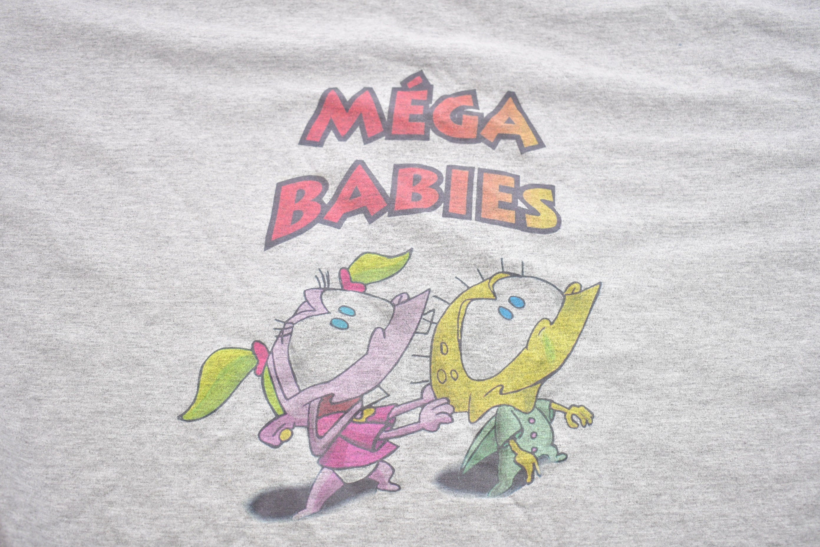 Vintage 1990s Mega babies TV Show Graphic T-Shirt