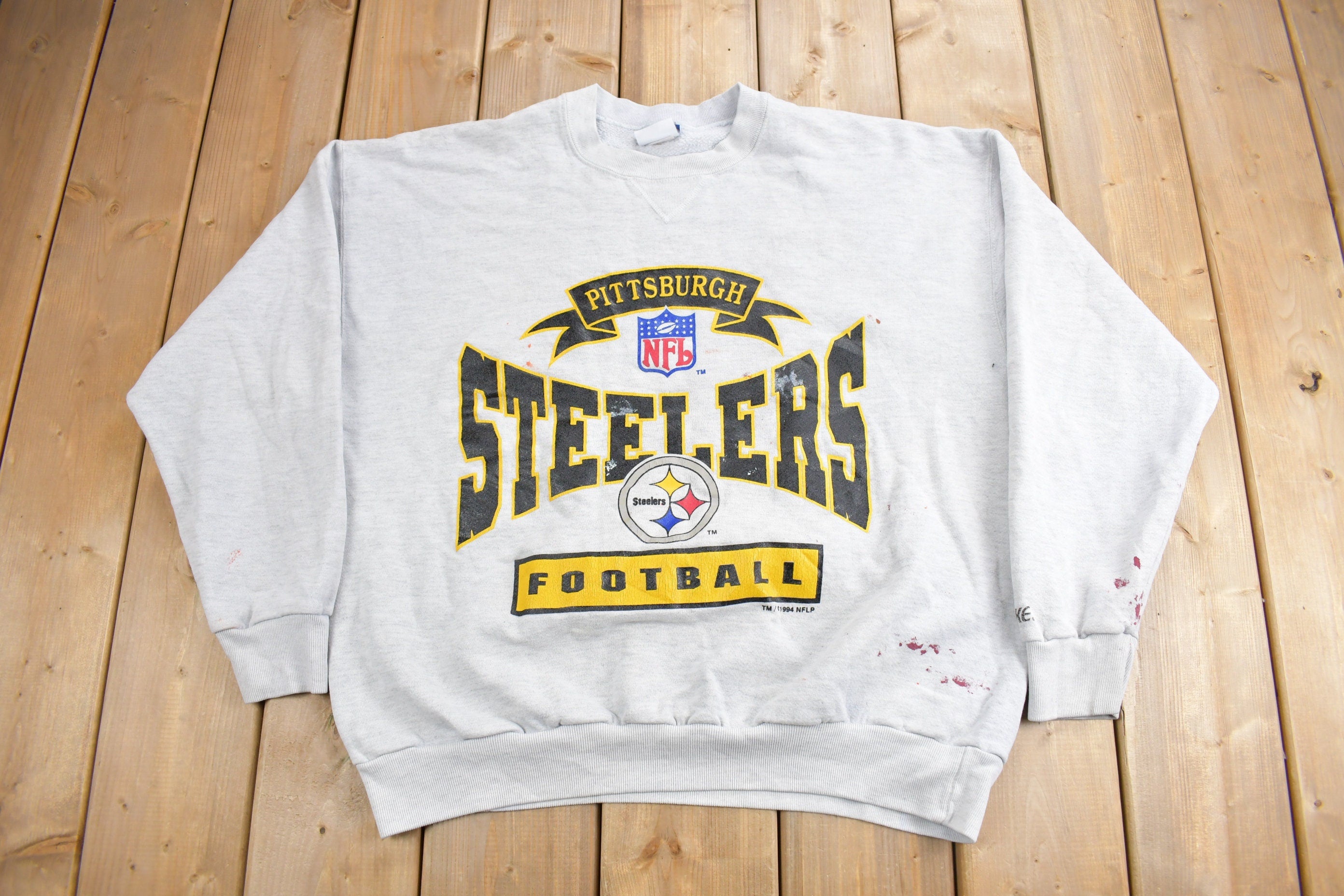 Vintage 1994 Pittsburgh Steelers NFL Crewneck Sweatshirt