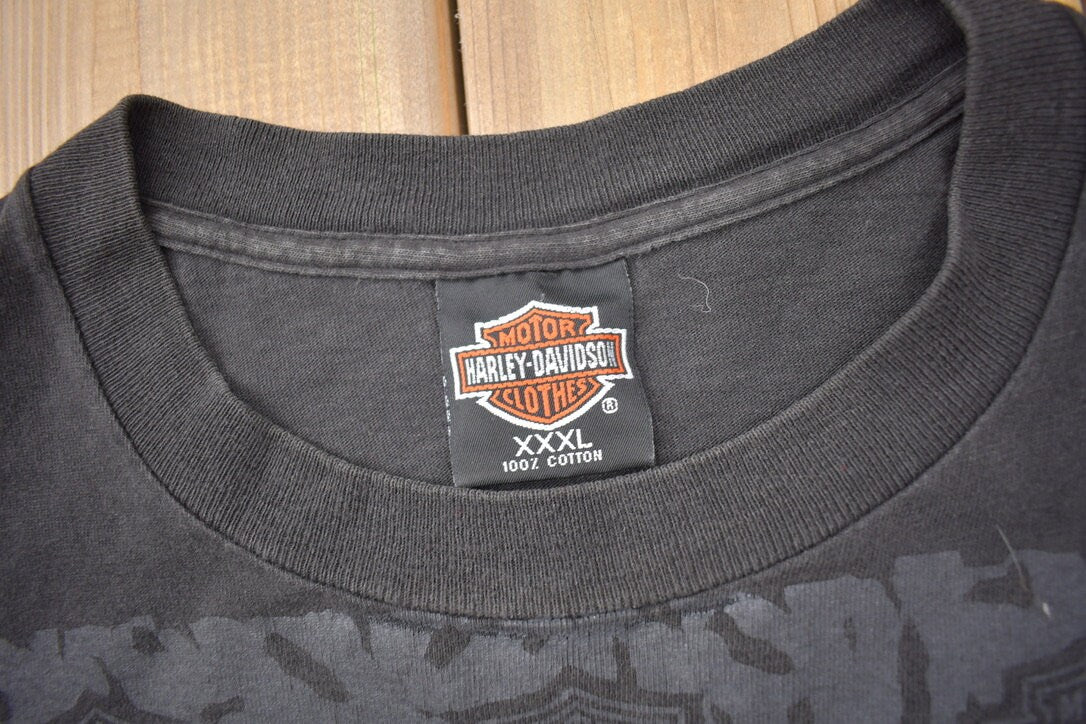 Vintage 1992 Harley Davidson Motorcycles Graphic T-Shirt