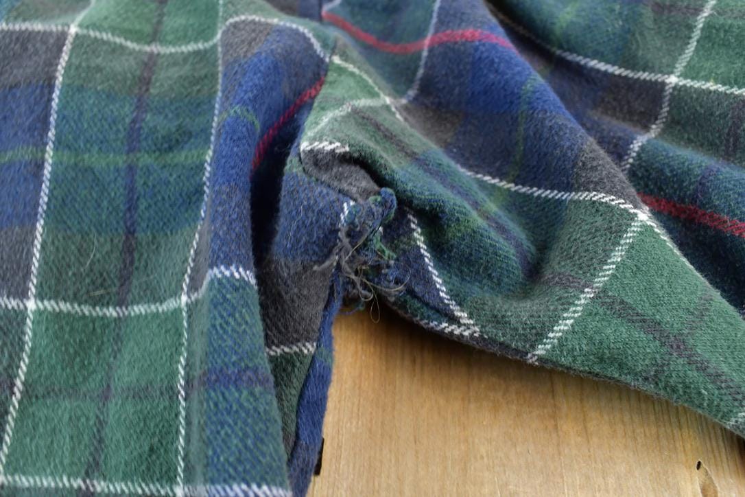 Vintage 1990s Big Mac Plaid Heavy Flannel Button Up Shirt /