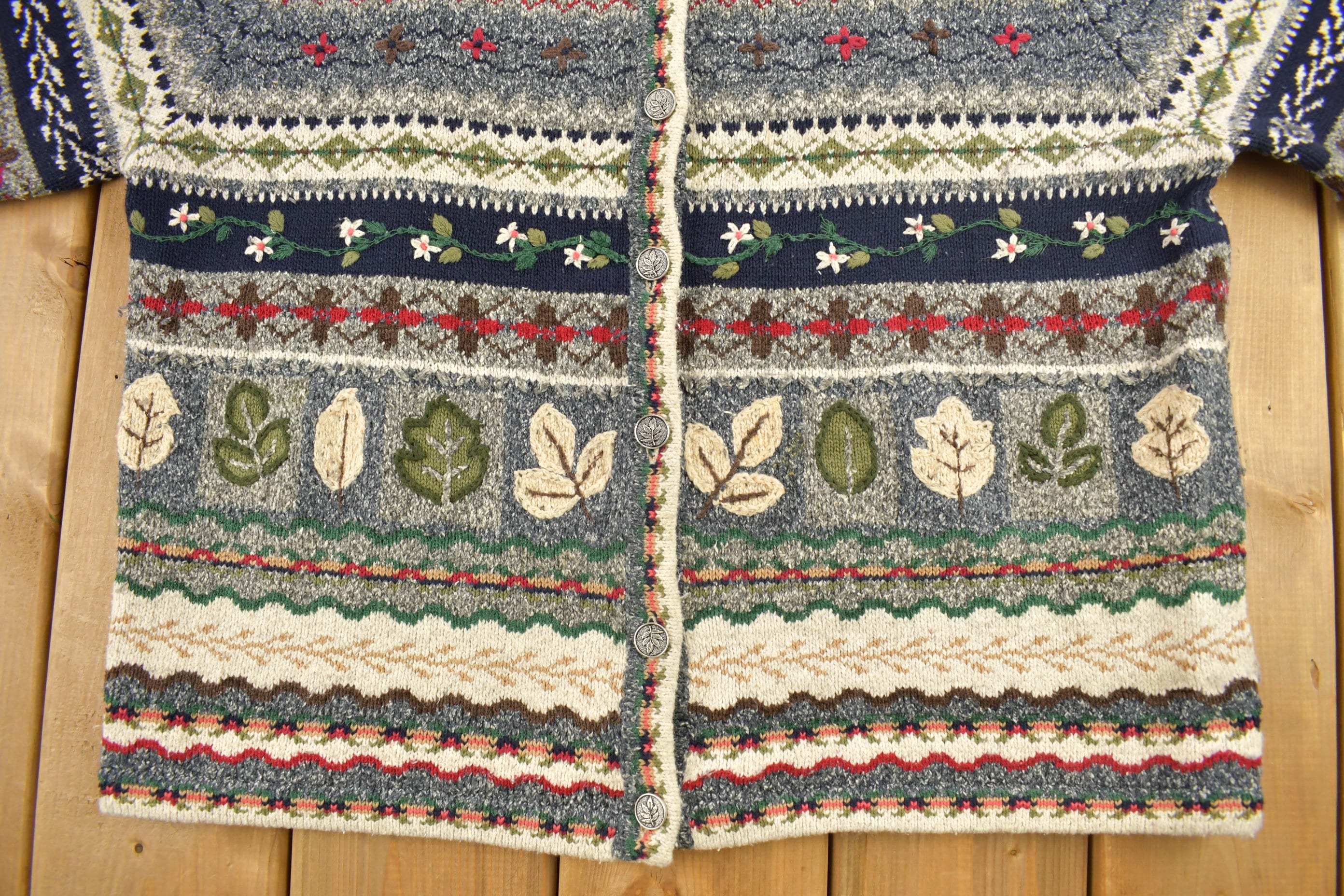 Vintage 1990s Northern Reflections Knitted Cardigan