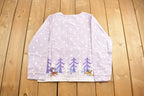 Vintage 1990s Disney Cartoon Promo Cardigan  90s Graphic  Mickey Mouse Vintage Cardigan  90s Disney