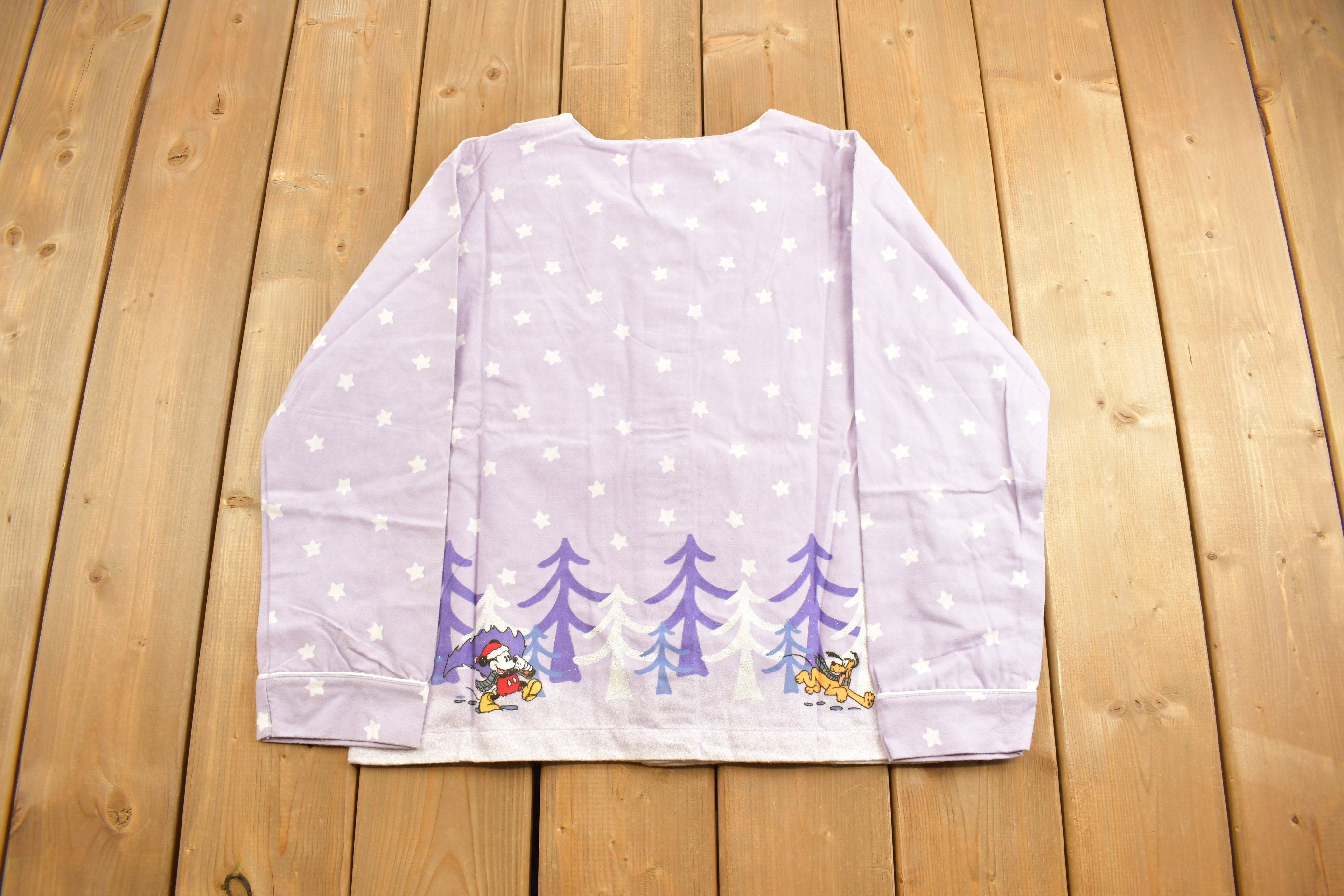 Vintage 1990s Disney Cartoon Promo Cardigan  90s Graphic  Mickey Mouse Vintage Cardigan  90s Disney