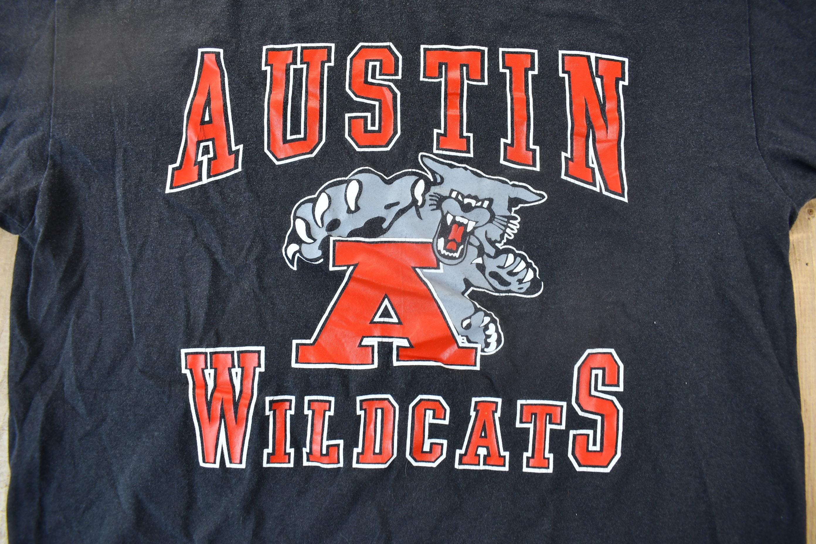 Vintage 1990s Austin Wildcats Graphic T-Shirt