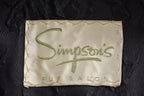 Vintage 1960s Simpsons Mink Collar Salon Fur Collar Full Length Coat