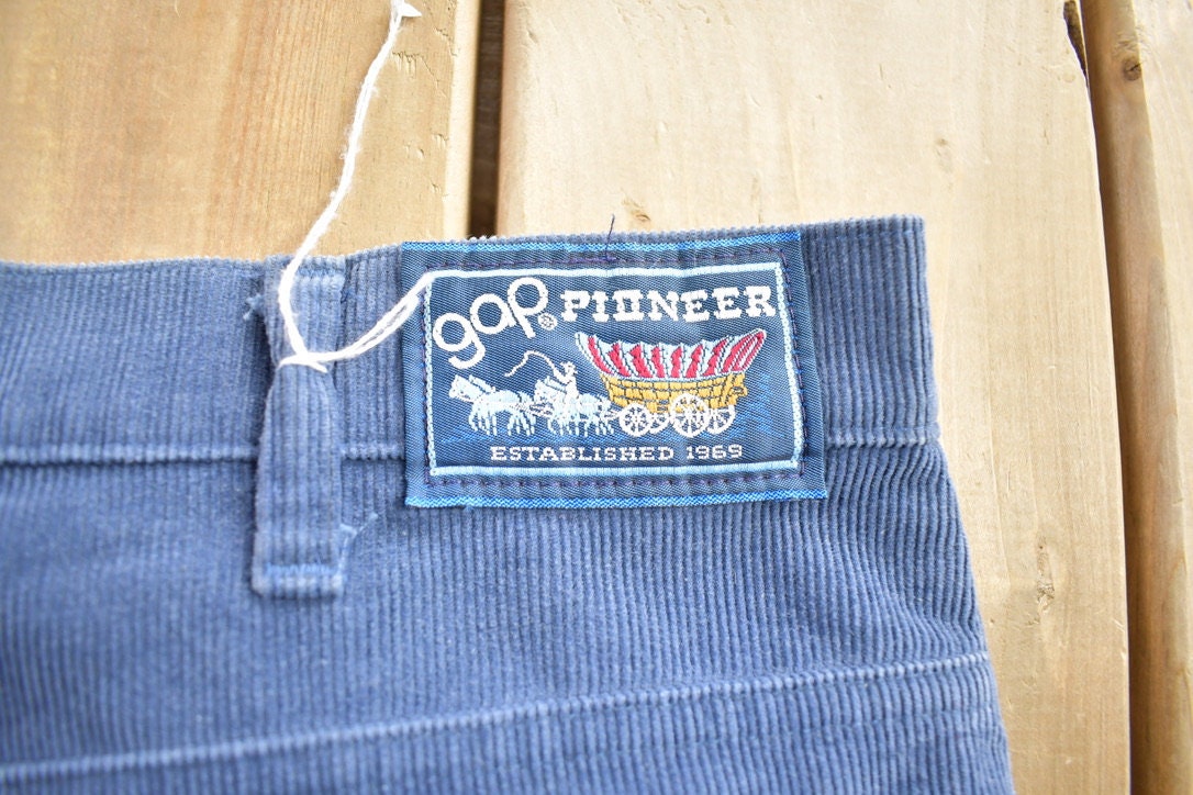 Vintage 1980s Gap Pioneer Corduroy Pants Size 32x32
