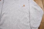 Vintage 1990s Carhartt Heather Grey Sweater