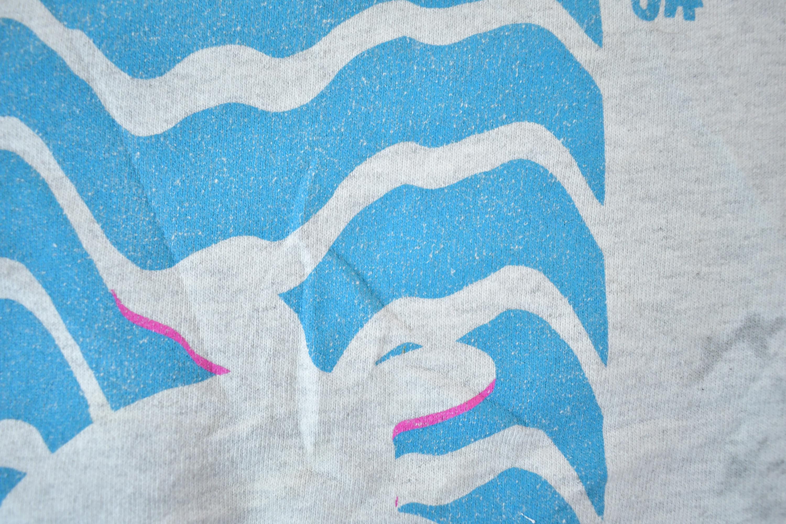 Vintage 1990s Carpe Diem Seas The Day Turtles Crewneck Sweatshirt