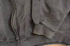 Vintage 1990s Hanes Streetwear Blank Full Zip Hoodie Sweatshirt Men's L