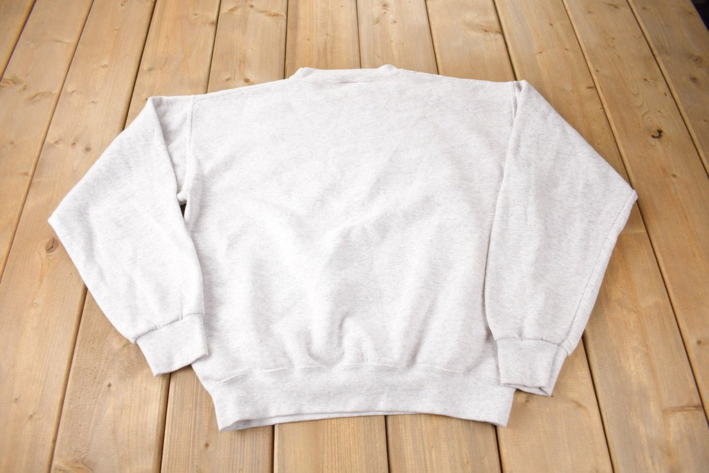 Vintage 1990s University Of Collegiate Crewneck Made In USA