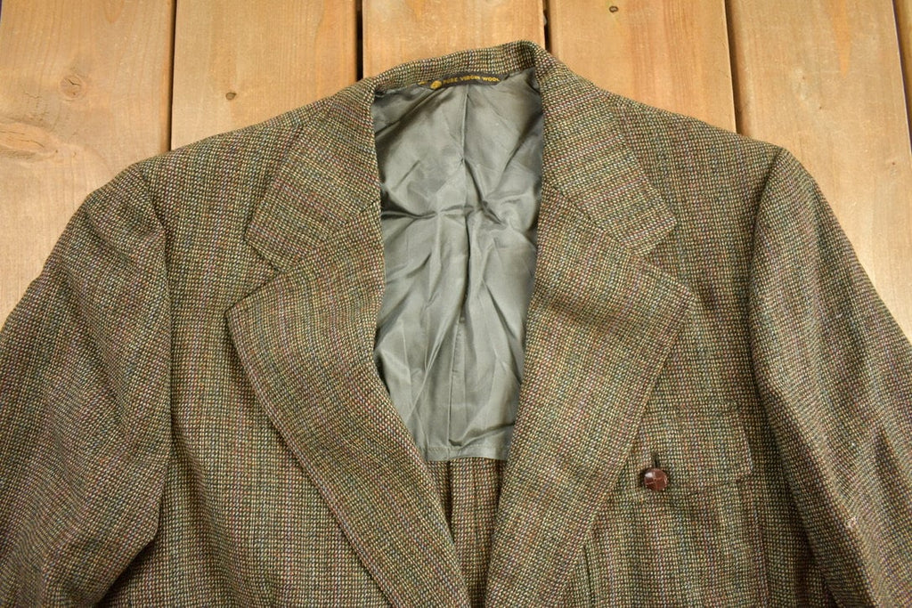 Vintage 1990s Hart Schafiner Wool Blazer Jacket